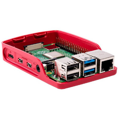 Box Official for Raspberry Pi 4 Red/White