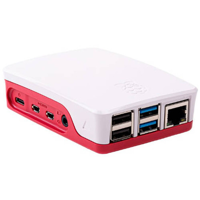 Box Official for Raspberry Pi 4 Red/White