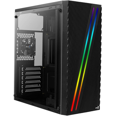 Box Semitorre Aerocool Streak Black