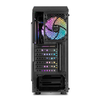 Mid tower case ATX NOX Hummer TGM Rainbow RGB