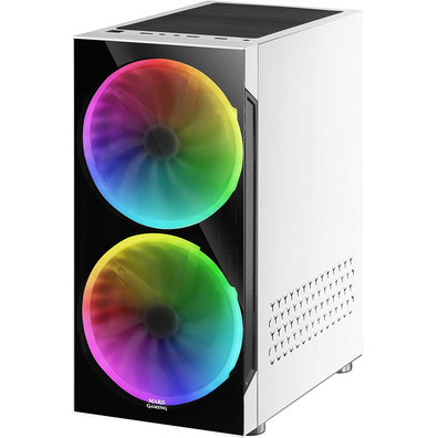 Semitorre Mars Gaming MC9 White ATX/MicroATX/Mini-ITX Box