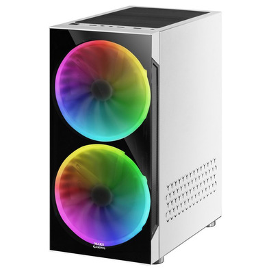 Semitorre Mars Gaming MC9 White ATX/MicroATX/Mini-ITX Box