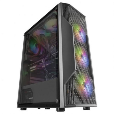 Box Semitorre Mars Gaming MCA Negra ATX/MicroATX/Mini-ITX