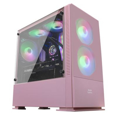 Semitorre Mars Gaming MCZP Pink MicroATX/Mini-ITX Box