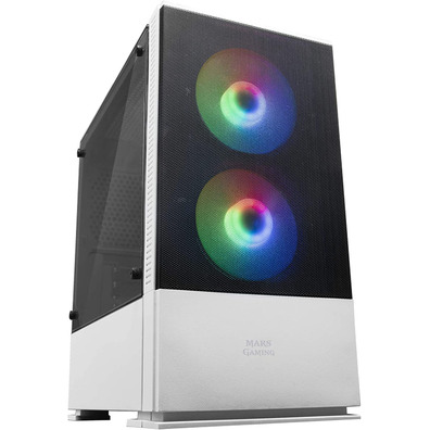 Semitorre Mars Gaming MCZW White MicroATX/Mini-ITX Box