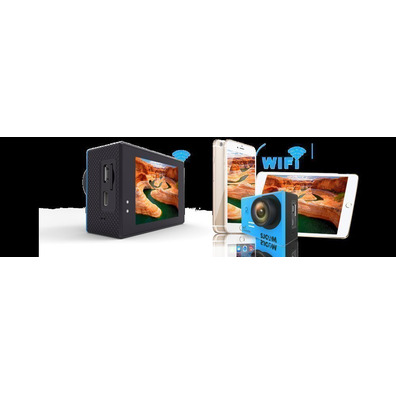 Sports camera sjcam sj5000x Elite Wifi Azul v2.0