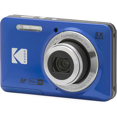 Kodak Pixpro FZ55 16MP Zoom Optical 5X Blue Camera