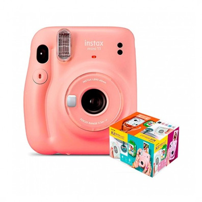 Fujifilm Instax Mini 11 Pink Kit Mr. Wonderful Camera