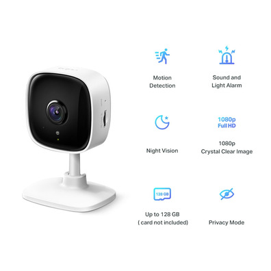 Wifi TP-Link TAPO C100 White Camera