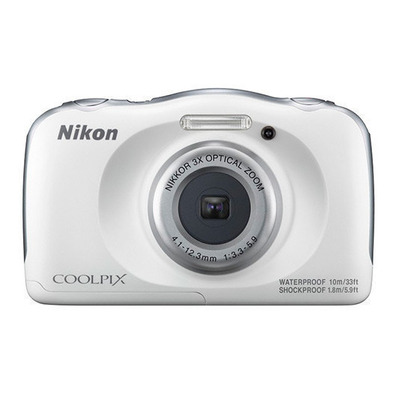 Nikon Submersible Coolpix W100 White + Mochila camera