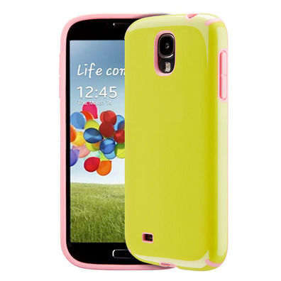 Protect Case CandyShell para Samsung Galaxy S4 Yellow-Pink