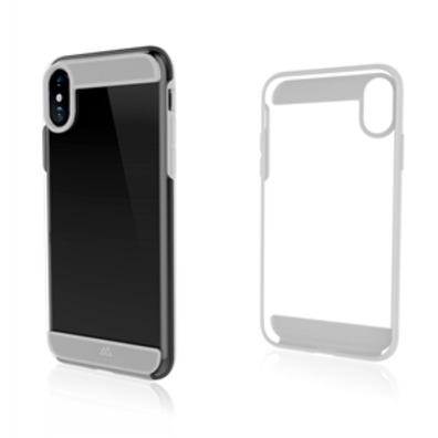 Transparent Air Case for Apple iPhone X Black Rock
