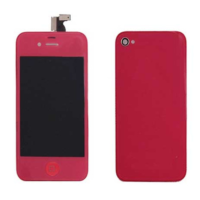 Full iPhone 4 Dark Rose housing