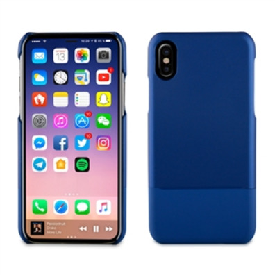 Double Skin PU Blue "Special Edition" Apple iPhone X muvit