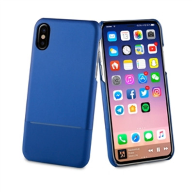 Double Skin PU Blue "Special Edition" Apple iPhone X muvit