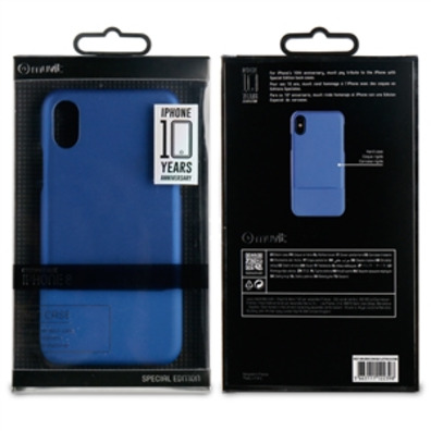 Double Skin PU Blue "Special Edition" Apple iPhone X muvit