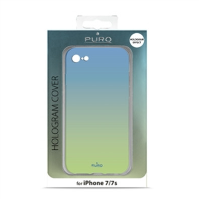 Hologram Blue Apple iPhone 8 / 7 Puro housing