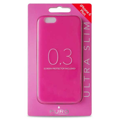 Ultra Slim Case 0.3" Pink iPhone 6/6s Plus Puro
