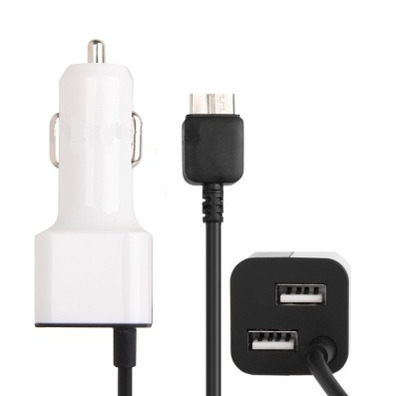 Car Charger for Samsung Galaxy Note 3 Black