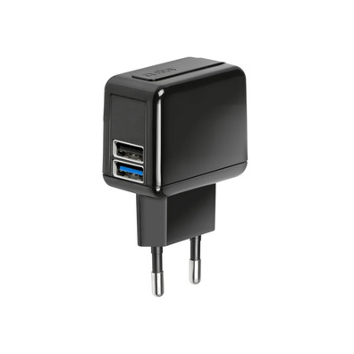 Travel charger 2 USB ports with energy-saving system
