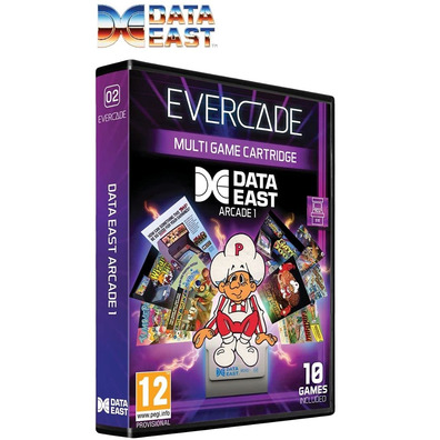 Evercade Data East Collection 1 Cartridge