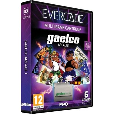 Evergreen Gaelco Arcade 1 Cartridge