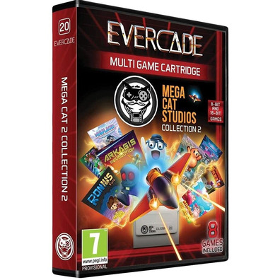 Evercade Mega Cat Studios Collection 2 Cartridge
