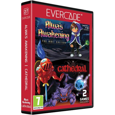 Evercade Multi Game Cartridge Alwa's Awakening + Cathedral Cartridge