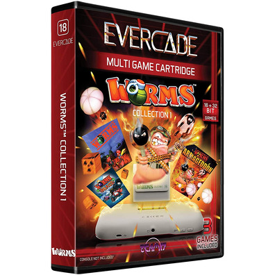 Evercade Worms Collection 1 Cartridge