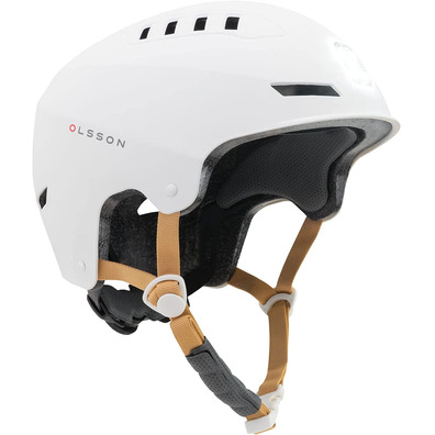 Olsson Urban Light M/l White Adult Helmet