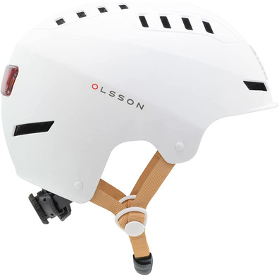 Olsson Urban Light M/l White Adult Helmet