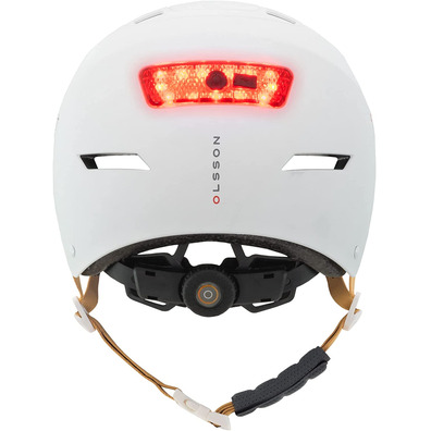 Olsson Urban Light M/l White Adult Helmet