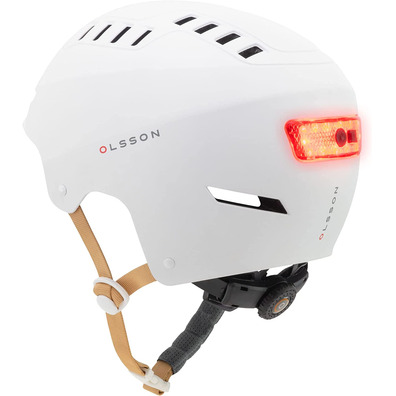 Olsson Urban Light M/l White Adult Helmet