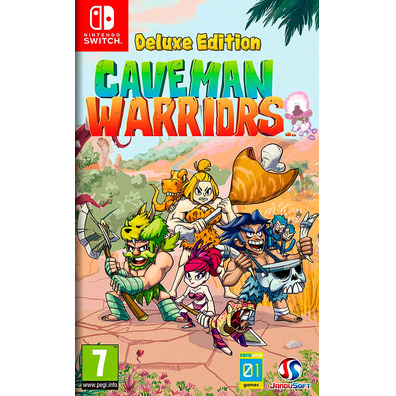 Caveman Warriors Deluxe Edition Switch