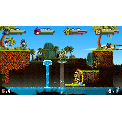 Caveman Warriors Deluxe Edition Switch