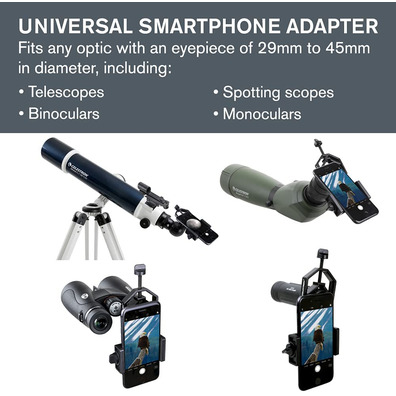 Celestron Kit DX Smartphone Adapter 1.25