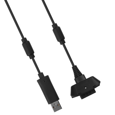Cable play and charge Xbox 360 white Black