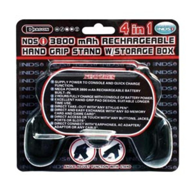 DSi 3800 mAh Rechargeable Hand Grip Stand