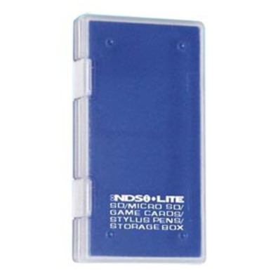 SD/MicroSD/Game Cards/Stylus Pen Storage Box Blue
