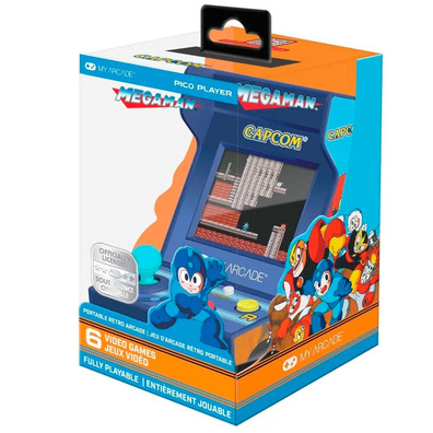 Console My Arcade Pico Player Megaman (6 games)