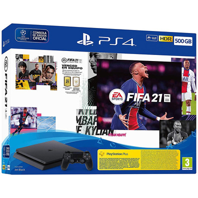 Playstation 4 + FIFA 21 + Fifa Ultimate Team Code