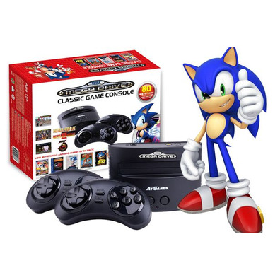 Console Retro Mega Drive Portable Ed Sonic 25TH