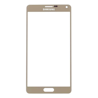 Front Glass for Samsung Galaxy Note 4 Gold
