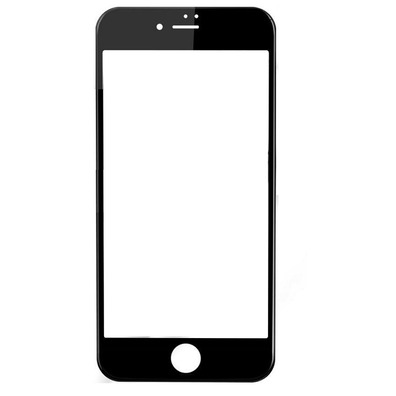 Tempered Glass 3D iPhone 7 Plus / 8 Plus Black