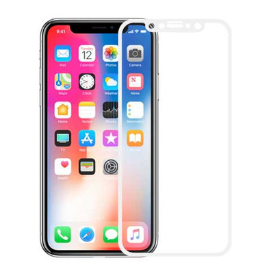 Tempered Glass 3D iPhone X White