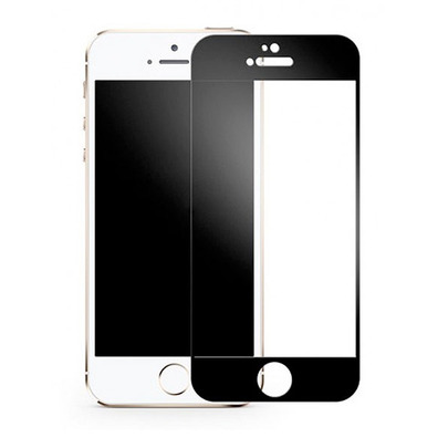 Full Tempered Glass - iPhone 5/5S/5C/SE Black