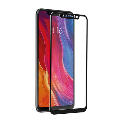 Tempered glass Xiaomi Mi 8 with Black Frame