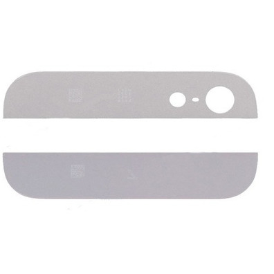 Top/Bottom glass for iPhone 5 white