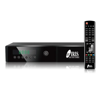 Satellite decoder + TDT Iris 2400 UHD Combo