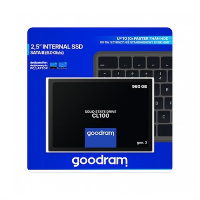 Hard Disk 2.5 '' SSD 960GB SATA 3 GOODRAM CL10 Gen. 2
